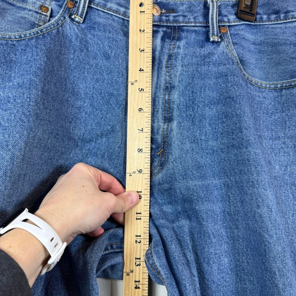 Levis 550 Relaxed‎ Fit Tapered Leg Jeans Mens 36x30 Actual L28 Medium Wash